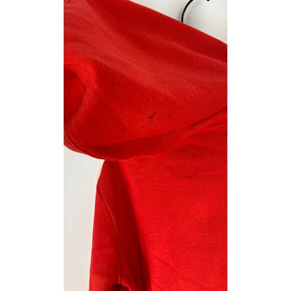 Fanatics Wisconsin Badgers Mens Gametime Pullover Hoodie Size Small Red Flawed - Picture 10 of 12